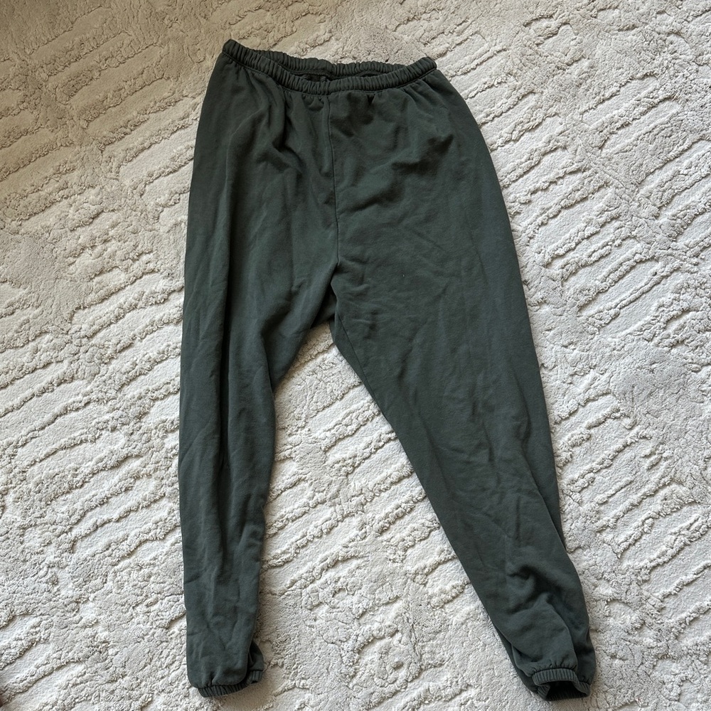 Aerie Dark Green Jogger Pants